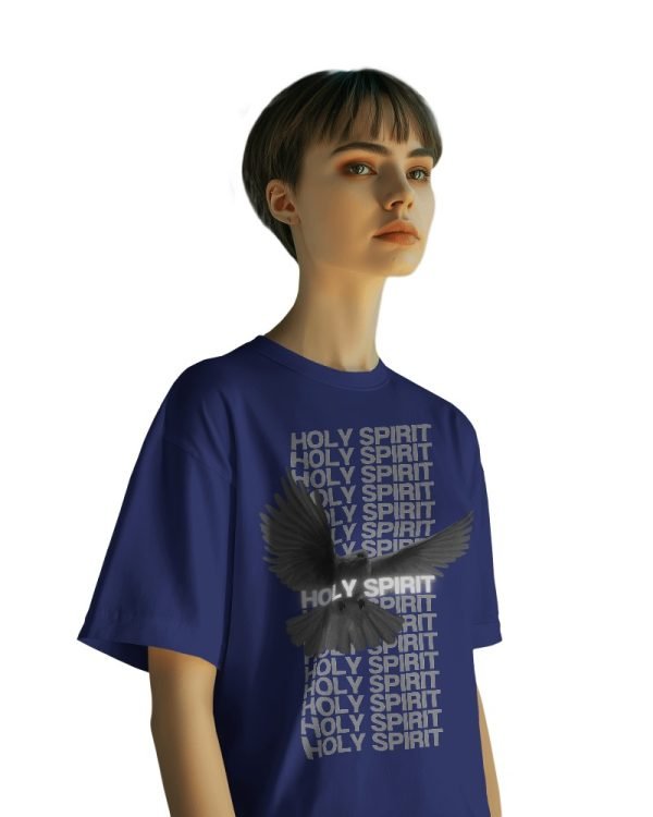 Street Style - Holy Spirit - Unisex Oversized T-Shirt - Image 3