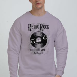 Street Style - Retro Rock - Unisex Heavyweight Oversized Sweatshirt