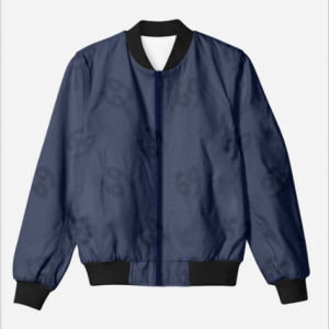 Six-T-Nine - Unisex All Over Printed Bomber Jacket - Denim