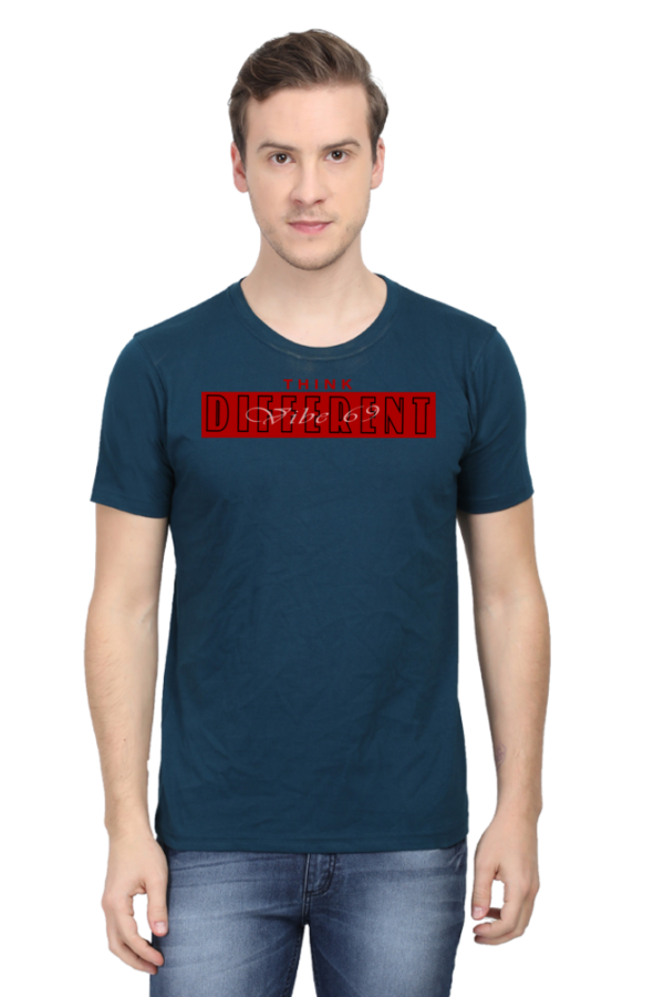 Round Neck T-Shirt - Think Different - Image 3