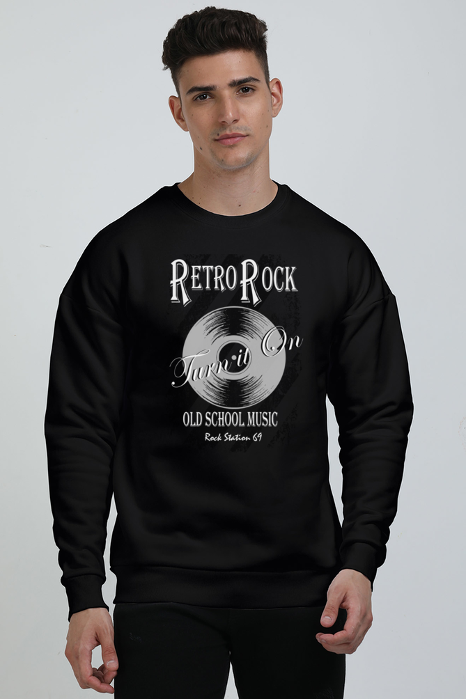 Street Style - Retro Rock - Unisex Heavyweight Oversized Sweatshirt - Image 8