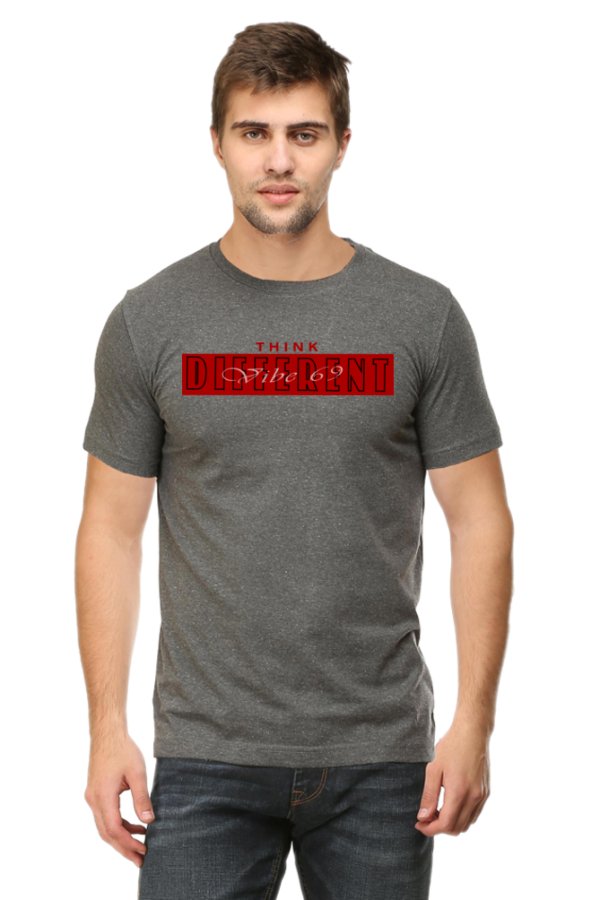 Round Neck T-Shirt - Think Different - Image 6