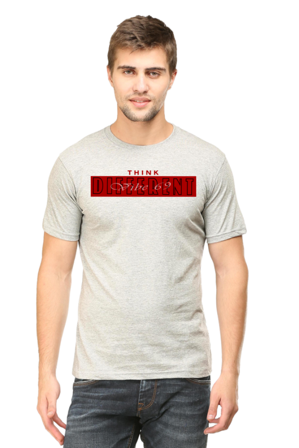Round Neck T-Shirt - Think Different - Image 7