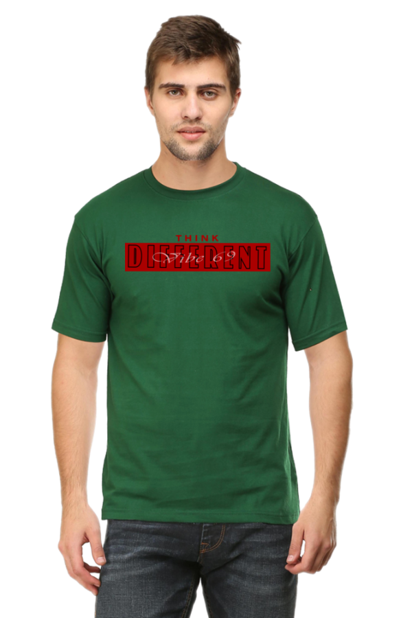 Round Neck T-Shirt - Think Different - Image 5