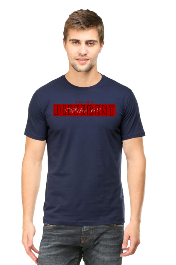 Round Neck T-Shirt - Think Different - Image 8