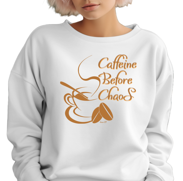 Java 69 - Caffine Before Chaos - Unisex Heavyweight Oversized Sweatshirt - Image 3