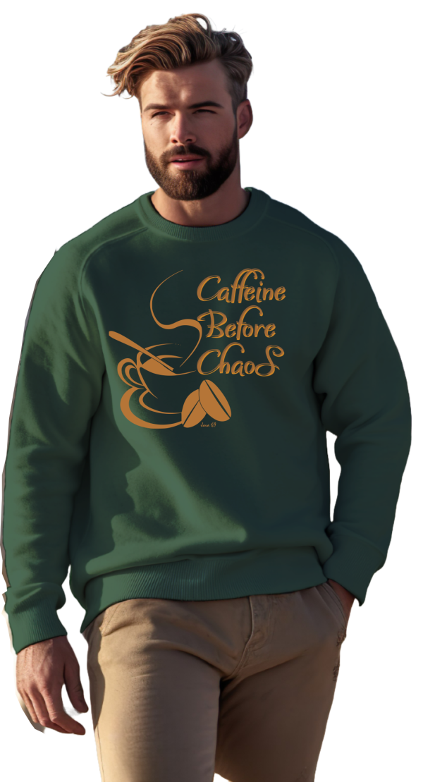 Java 69 - Caffine Before Chaos - Unisex Heavyweight Oversized Sweatshirt - Image 10