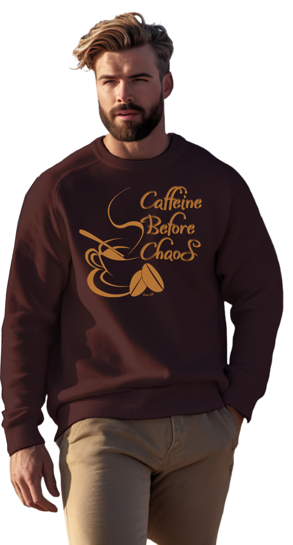 Java 69 - Caffine Before Chaos - Unisex Heavyweight Oversized Sweatshirt - Image 8