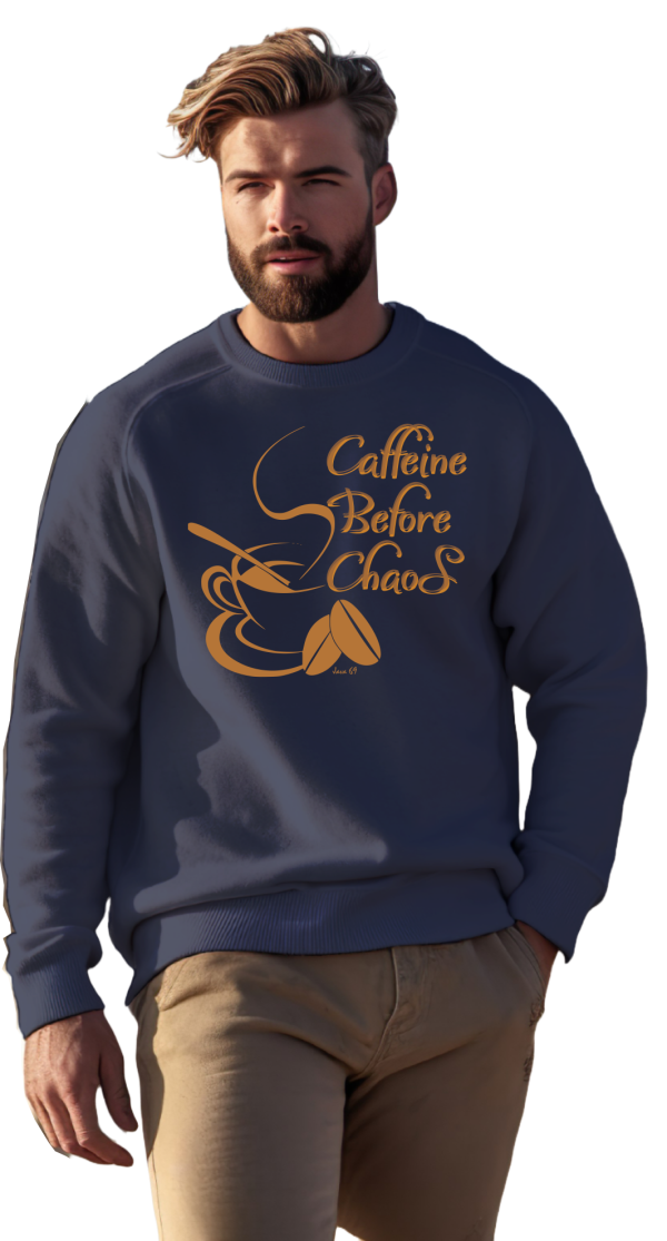 Java 69 - Caffine Before Chaos - Unisex Heavyweight Oversized Sweatshirt - Image 6