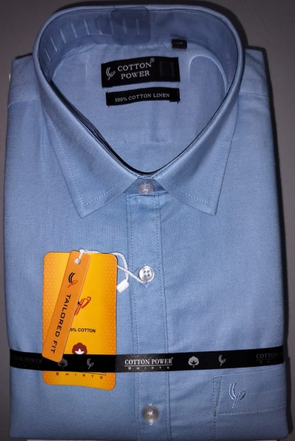 Cotton Power - Men's Premium 100% Cotton Dress Shirt - Image 21
