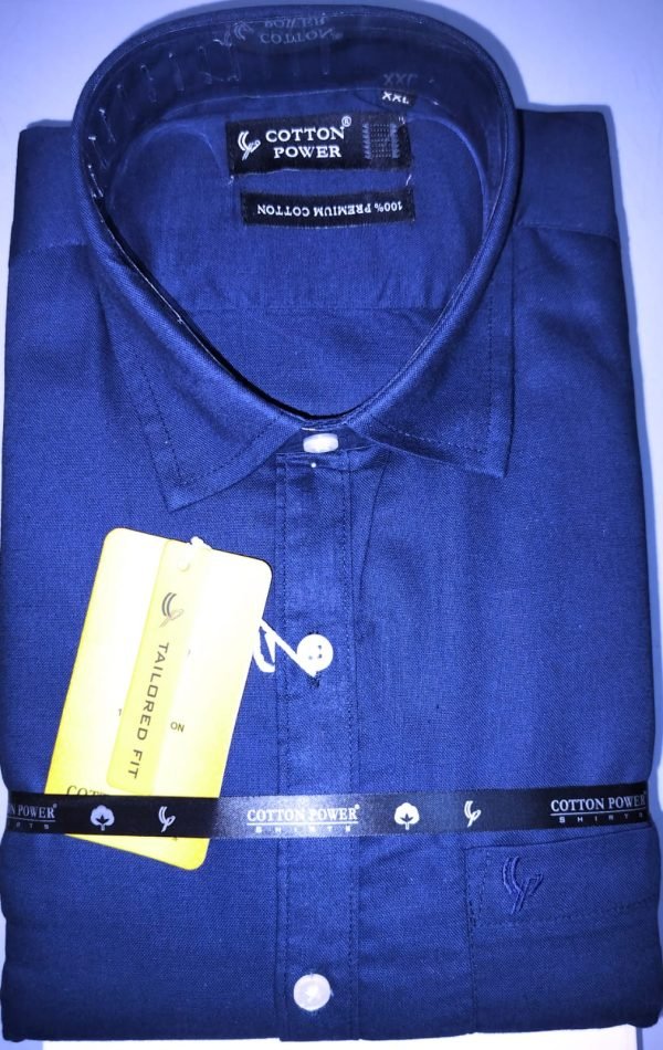 Cotton Power - Men's Premium 100% Cotton Dress Shirt