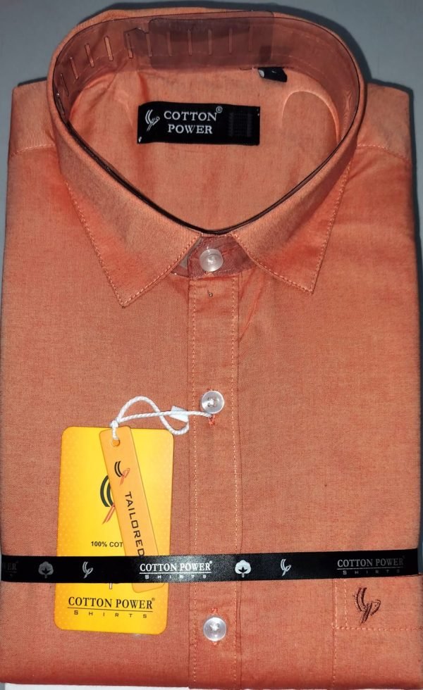 Cotton Power - Men's Premium 100% Cotton Dress Shirt - Image 16