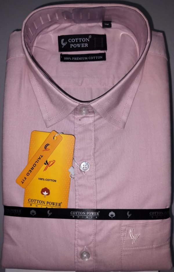 Cotton Power - Men's Premium 100% Cotton Dress Shirt - Image 11