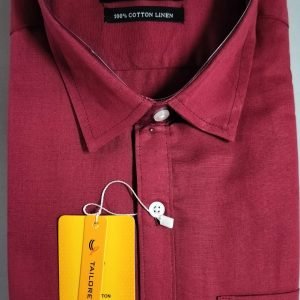 Cotton Power - Men's Premium Cotton-Linen Formal Shirt