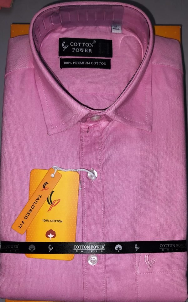 Cotton Power - Men's Premium 100% Cotton Dress Shirt - Image 7