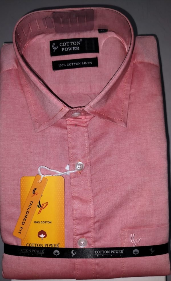 Cotton Power - Men's Premium 100% Cotton Dress Shirt - Image 3