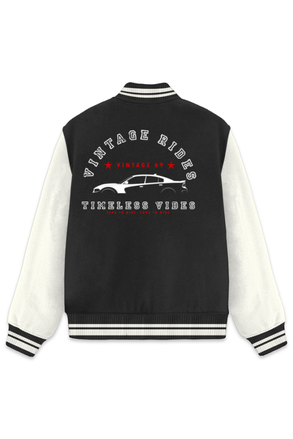 Vintage 69 - Timeless Vibes - Unisex Varsity Jacket