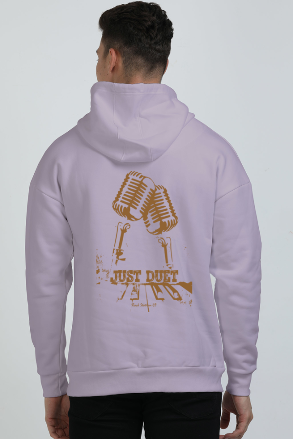 Rock Station 69 - Just Duet - Unisex Oversized Hoodie - Image 8