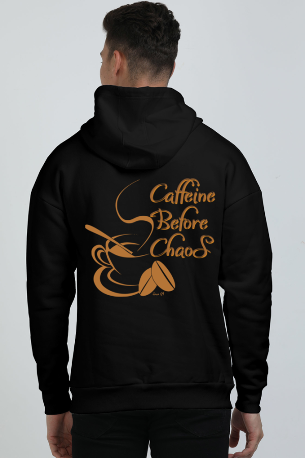 Java 69 - Caffine Before Chaos - Unisex Oversized Hoodie - Image 5