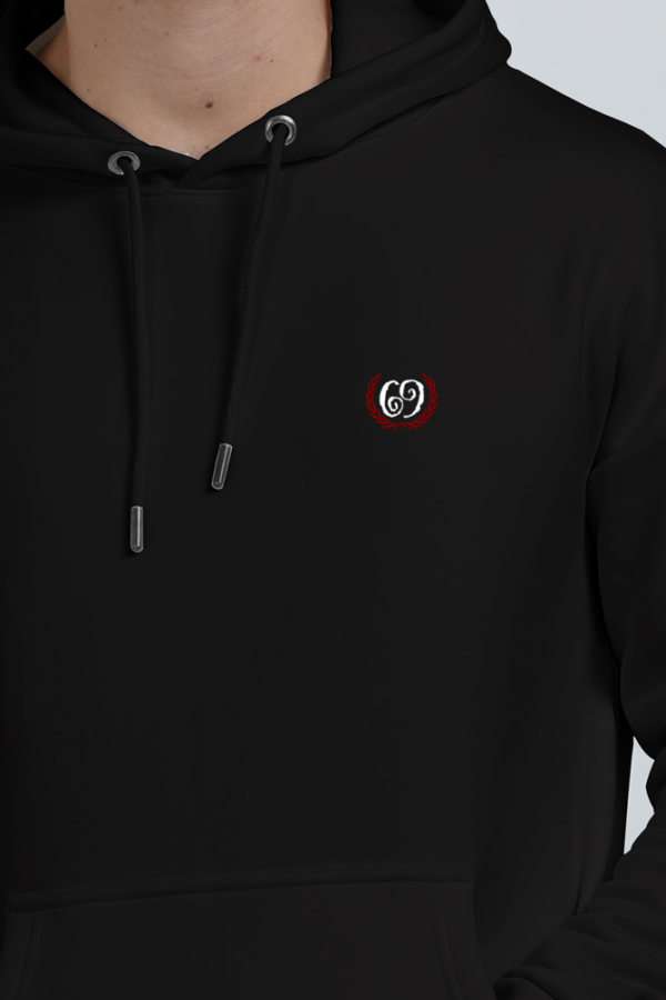 Street Style 69 - Insignia - Unisex Oversized Hoodie-Black - Image 8