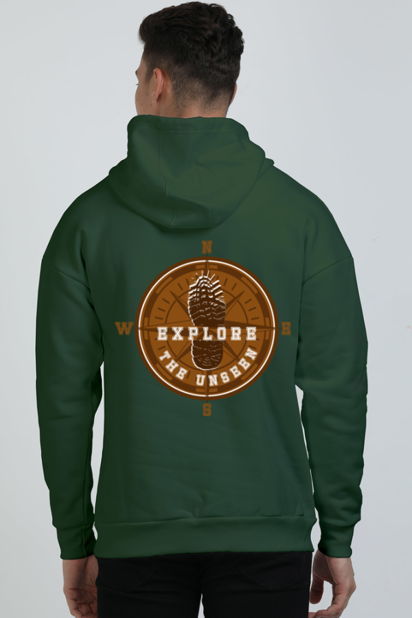 Wanderlust 69 - Explore The Unseen - Unisex Oversized Hoodie - Image 8