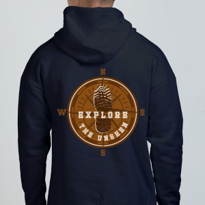 Wanderlust 69 - Explore The Unseen - Unisex Oversized Hoodie