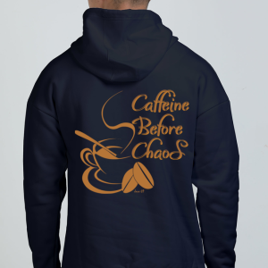 Java 69 - Caffine Before Chaos - Unisex Oversized Hoodie