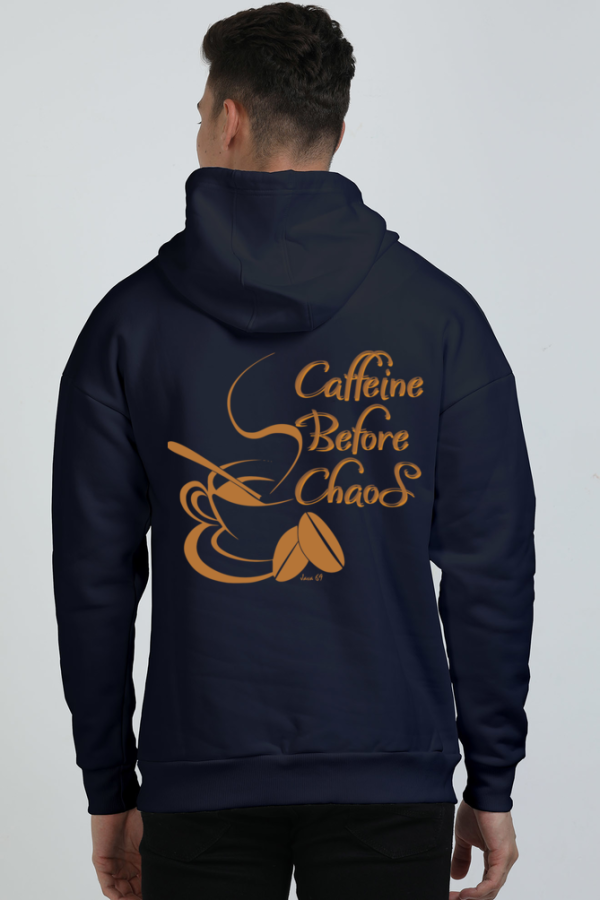 Java 69 - Caffine Before Chaos - Unisex Oversized Hoodie