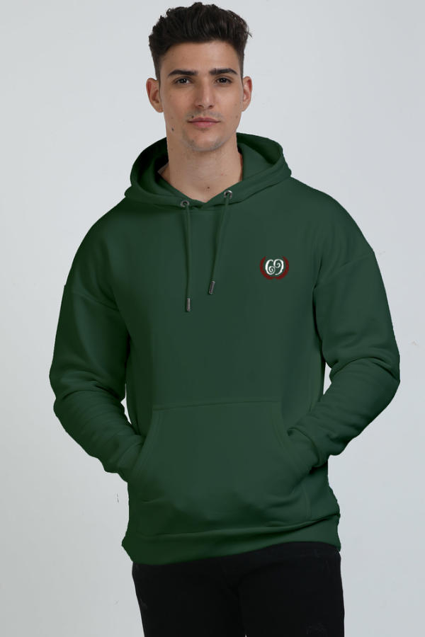Street Style 69 - Insignia - Unisex Oversized Hoodie-Black - Image 3