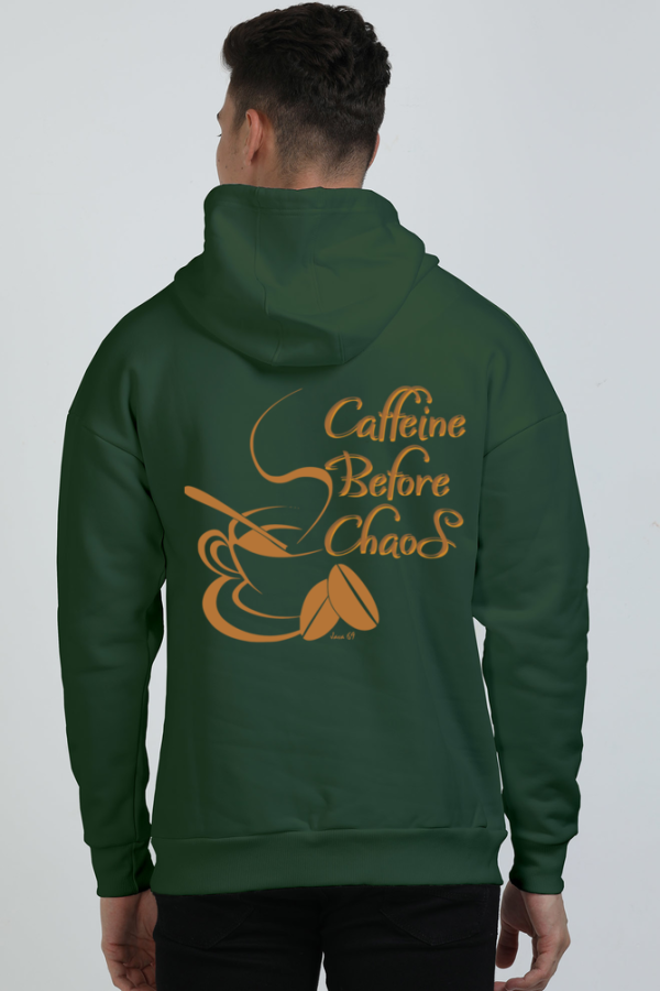 Java 69 - Caffine Before Chaos - Unisex Oversized Hoodie - Image 3