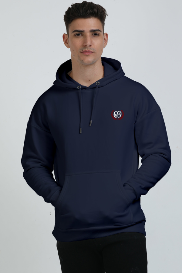 Street Style 69 - Insignia - Unisex Oversized Hoodie-Black - Image 5
