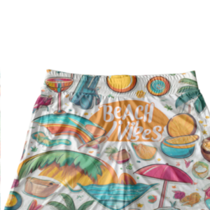 Unisex Printed Shorts - Beach Vibes