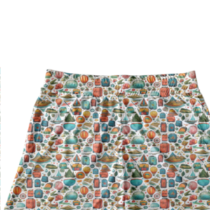 Unisex Printed Shorts - Wanderlust-01