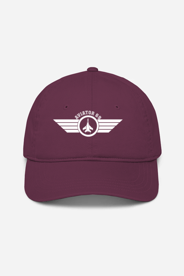 Aviator 69 - Wings - Unisex Baseball Cap - White