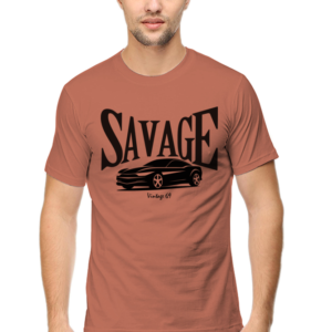 Round Neck T-Shirt - Savage - Copper