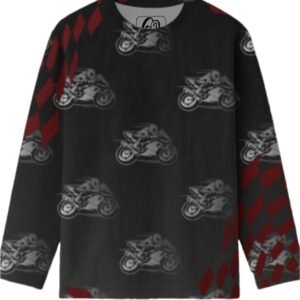 Biker Sweatshirt - Superbike - Charcoal