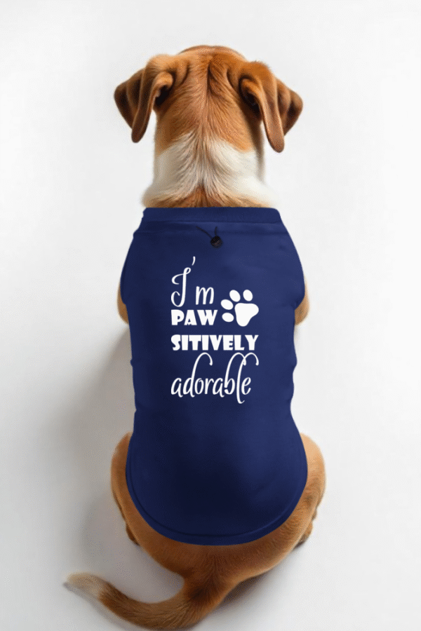 Woof 69 - Pawsitively Adorable - Dog T-Shirt