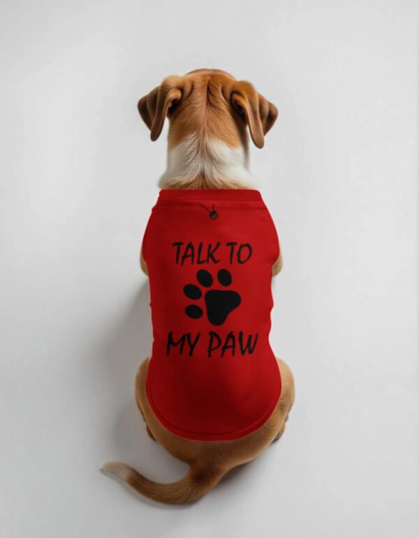 Dog T-Shirt - Talk to My Paw - Rd