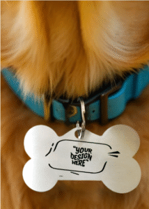 Customized Pet Tag - Bone