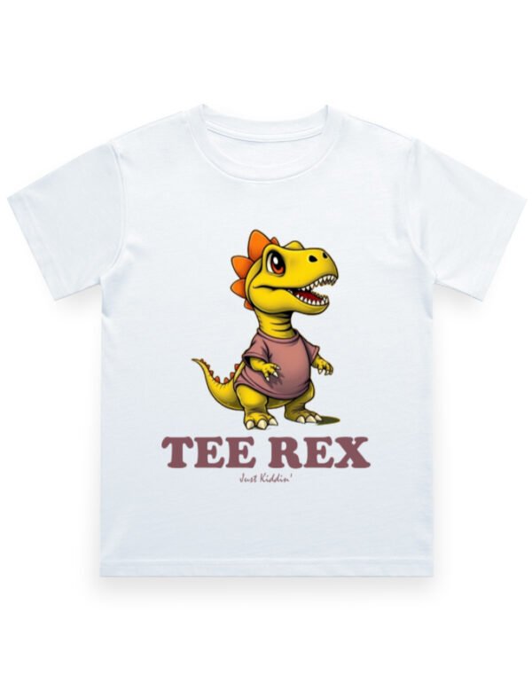Kids T-Shirt - Tee Rex - White