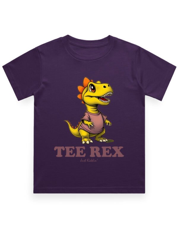 Kids T-Shirt - Tee Rex - Purple