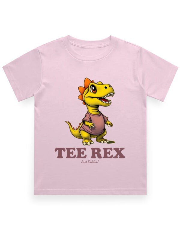 Kids T-Shirt - Tee Rex - Light Pink