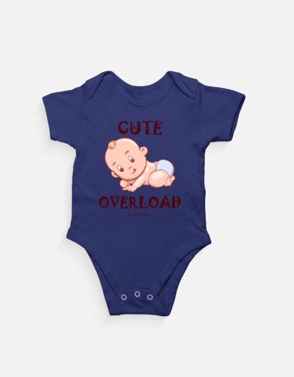 Baby Romper - Cute Overload - Royal Blue