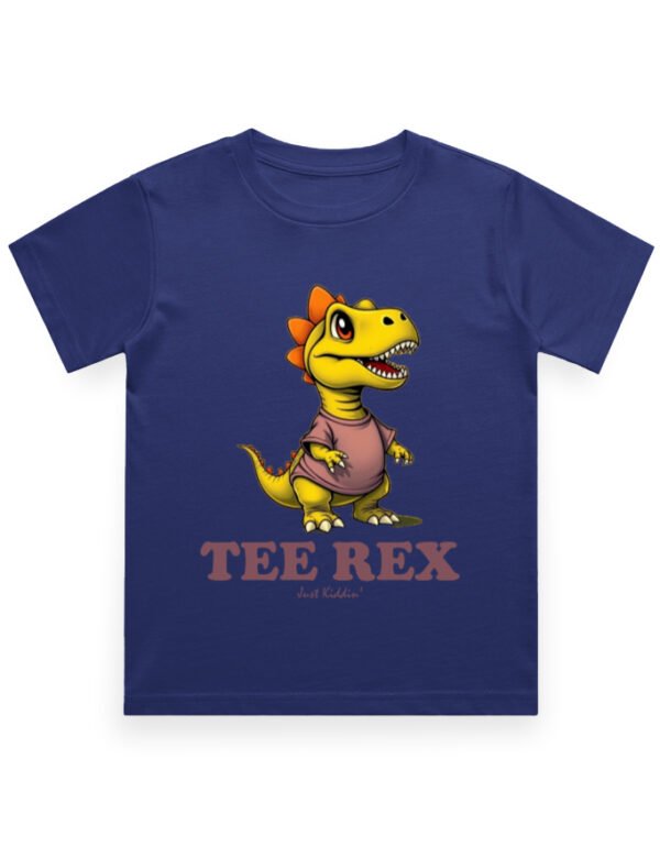 Kids T-Shirt - Tee Rex - Royal Blue