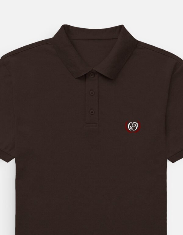 Polo T-Shirt - Insignia - Coffee Brown