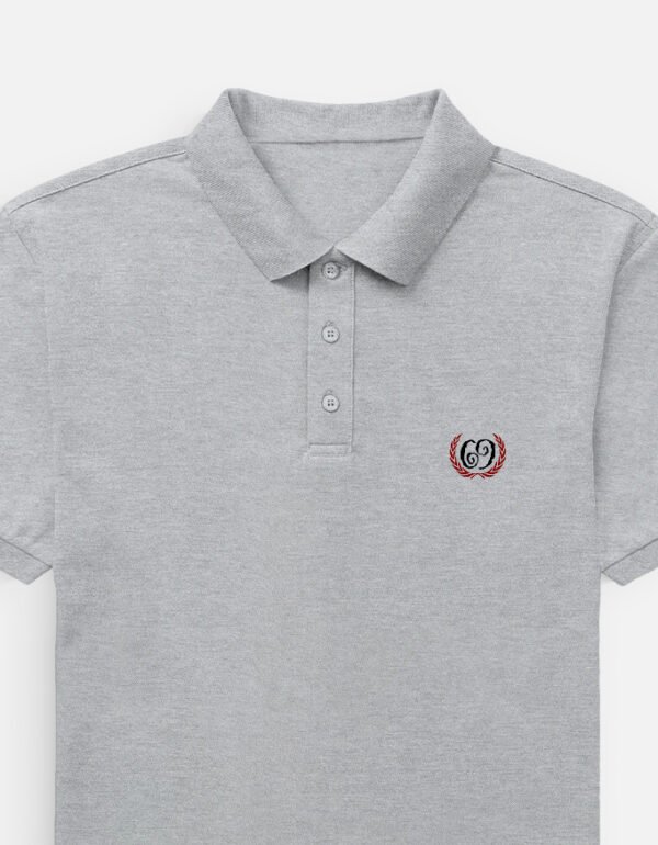 Polo T-Shirt - Insignia - Grey Melange