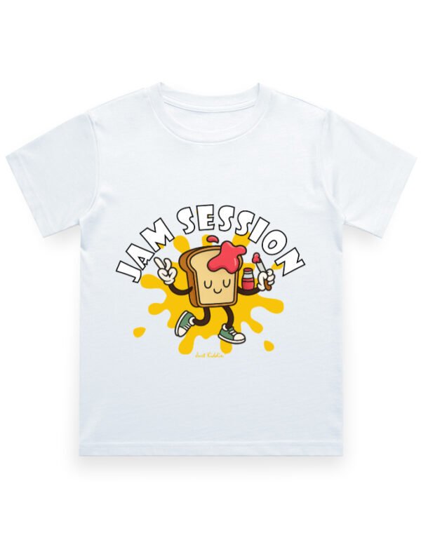 Kids T-Shirt - Jam Session - White