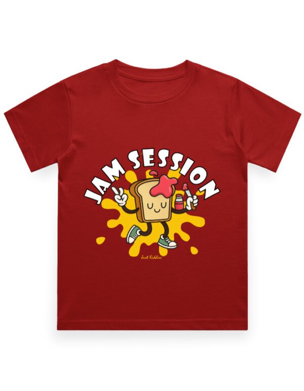Kids T-Shirt - Jam Session - Red