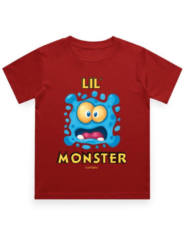 Kids T-Shirt - Lil Monster - Red