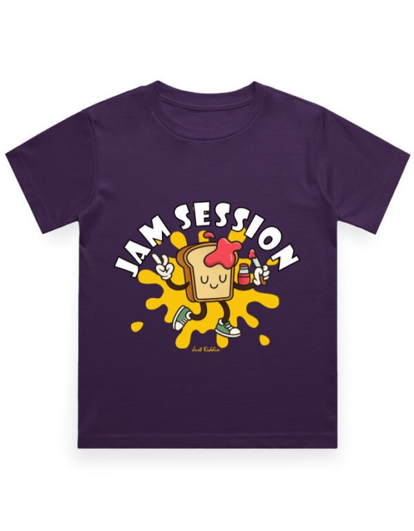 Kids T-Shirt - Jam Session - Purple